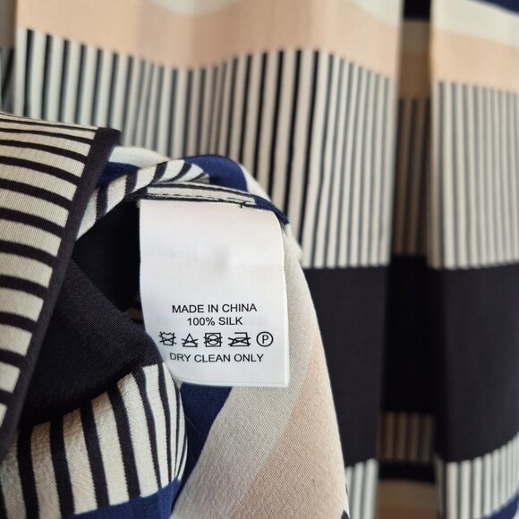 Kate Spade Silk Stripe Skirt - Picture 4 of 5